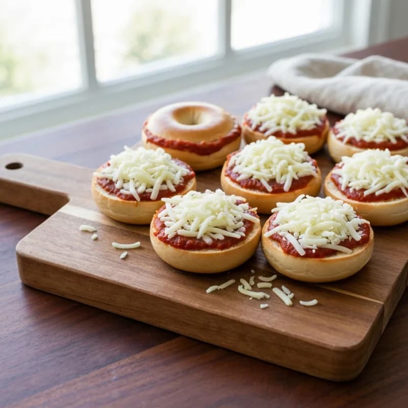 Bagel Pizzas