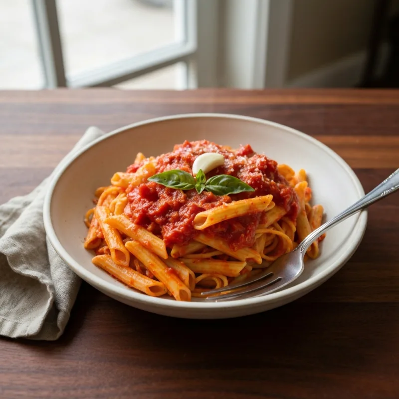 One-Pot Tomato Basil Pasta