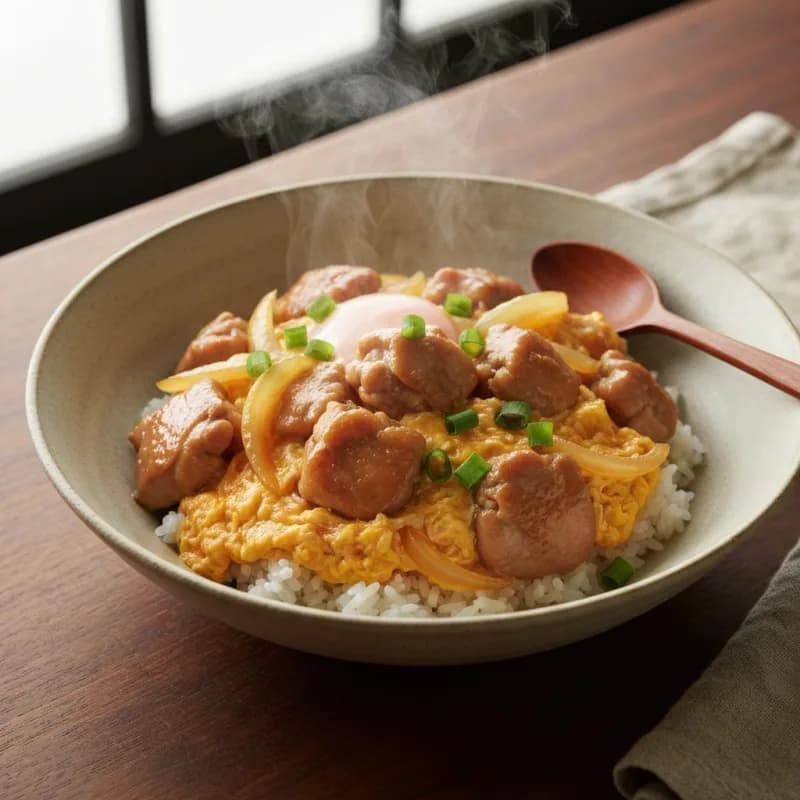 Oyakodon (Chicken and Egg Rice Bowl)