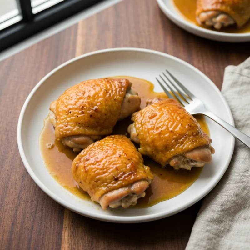 5-Ingredient Honey Mustard Baked Chicken