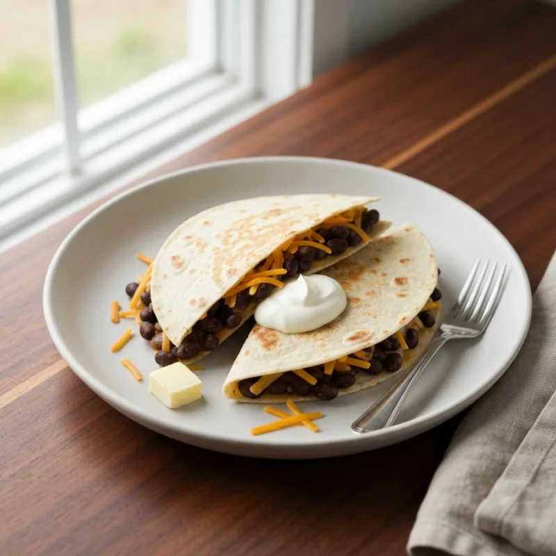 Bean and Cheese Quesadillas