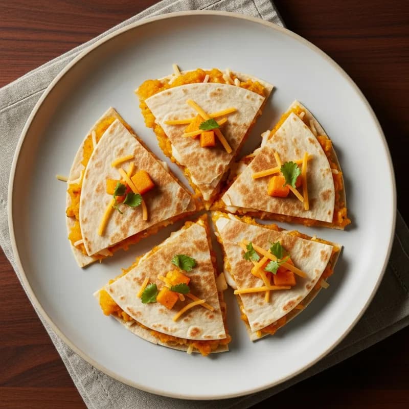 Butternut Squash Quesadillas