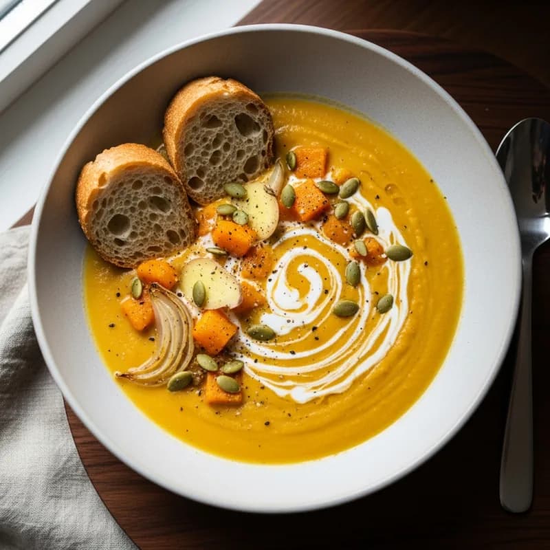 Roasted Butternut Squash Soup