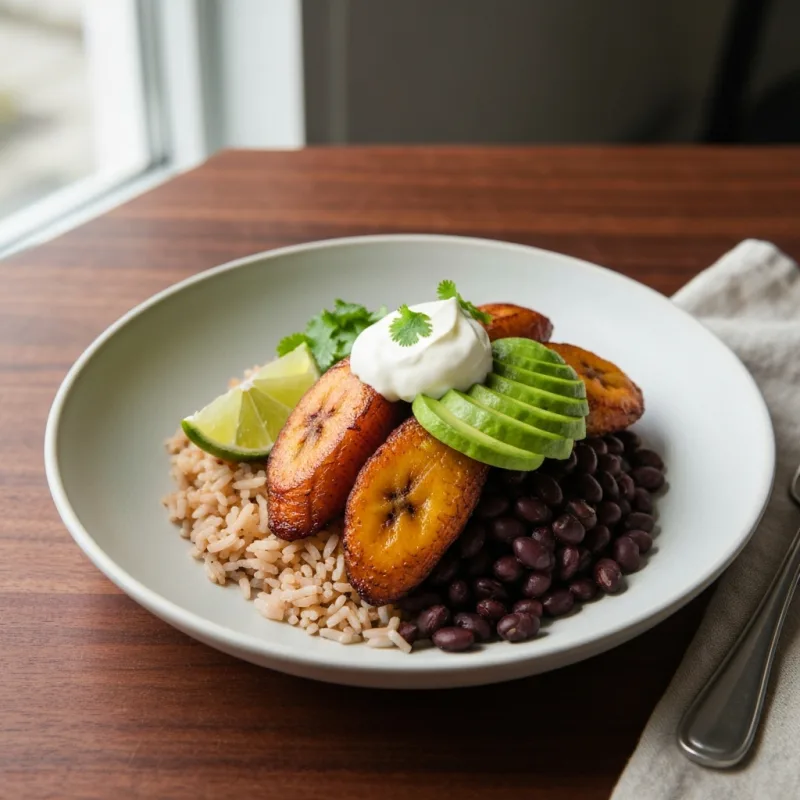 Caribbean Plantain Bowls