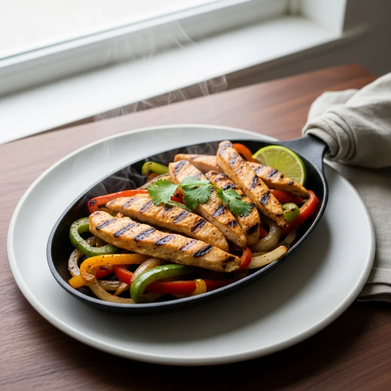 Sizzling Chicken Fajitas
