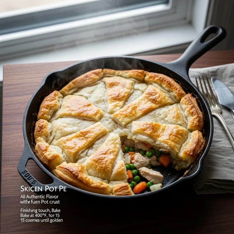 Skillet Chicken Pot Pie