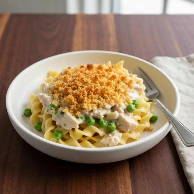 Homemade Chicken Noodle Casserole