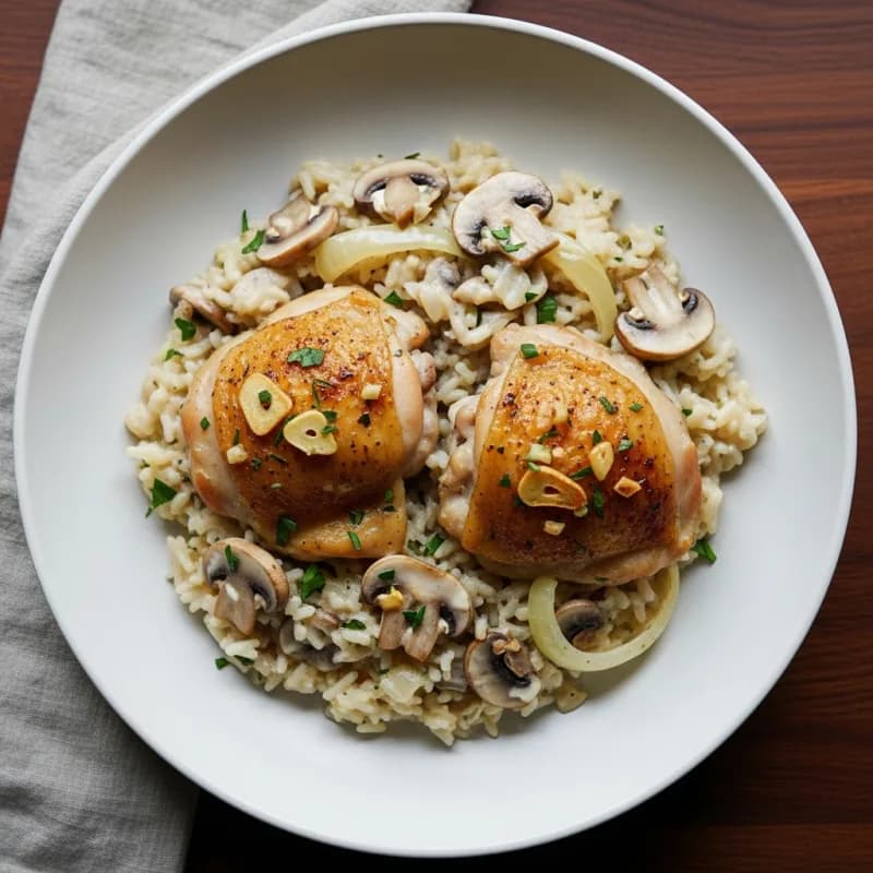Creamy Chicken and Rice