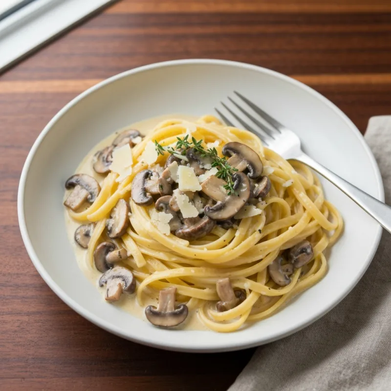 Creamy Mushroom Pasta