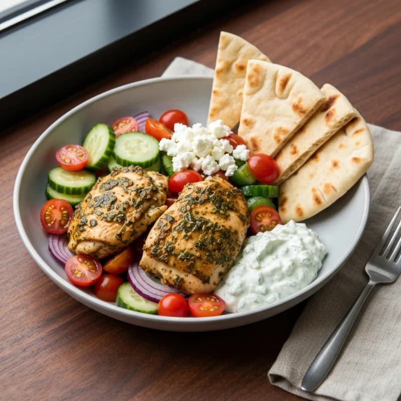 Greek Chicken Bowls