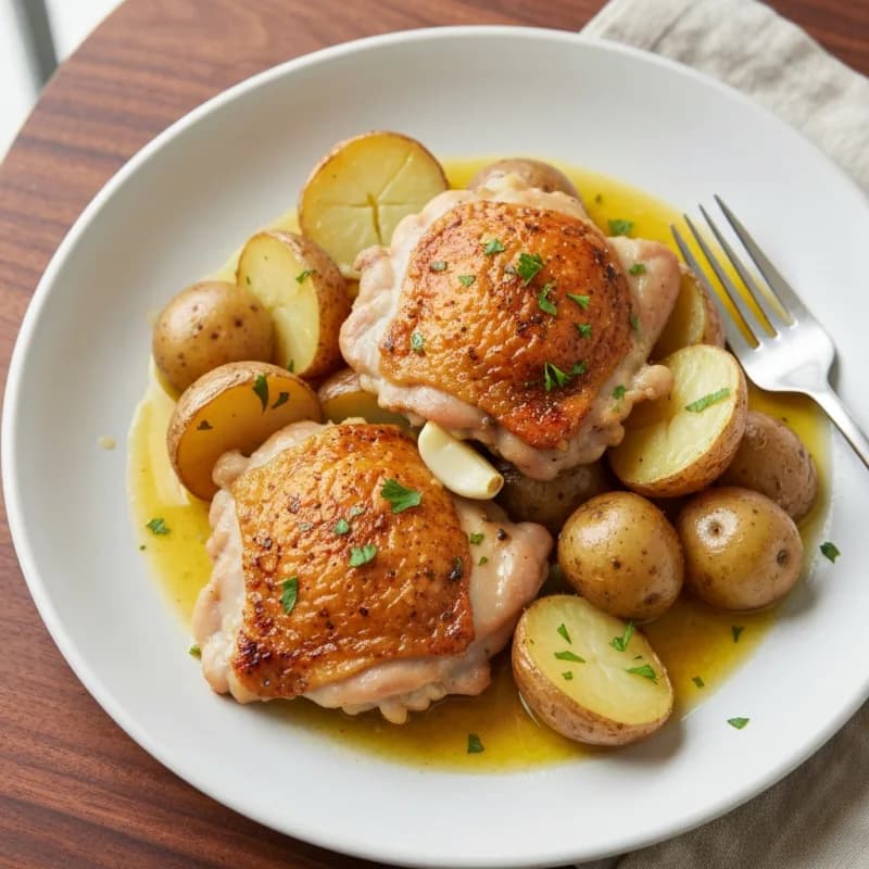 Greek Lemon Chicken & Potatoes