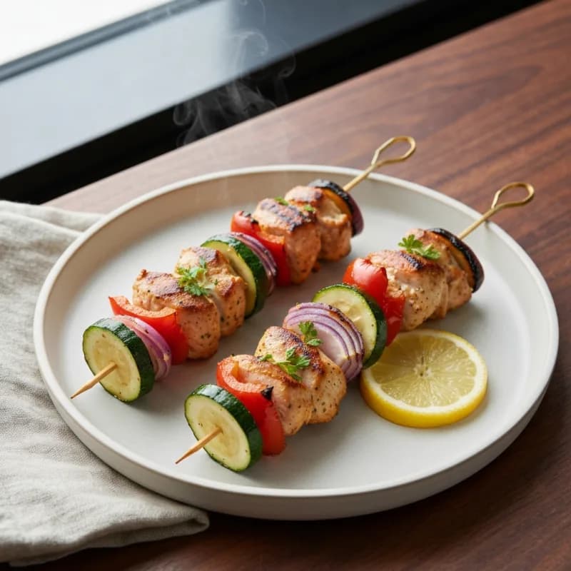 Grilled Chicken Kabobs