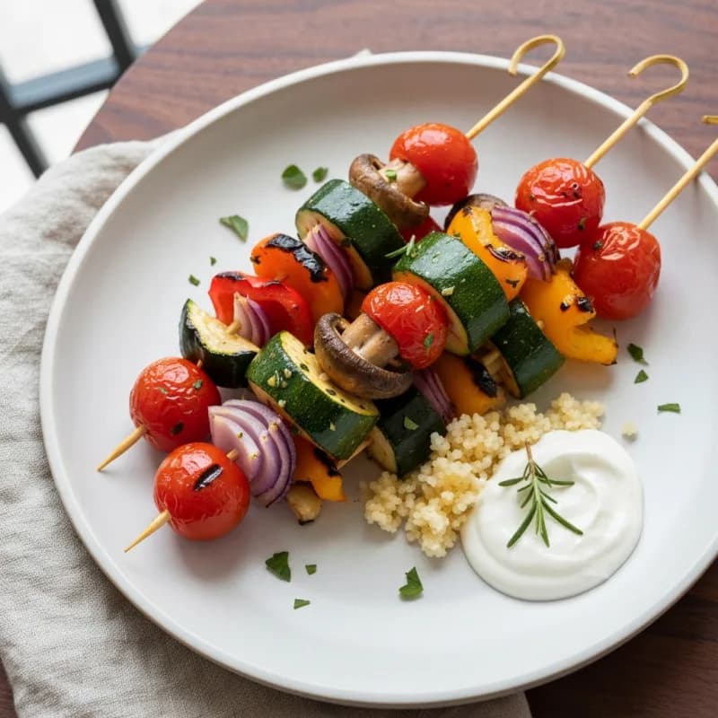 Grilled Vegetable Skewers
