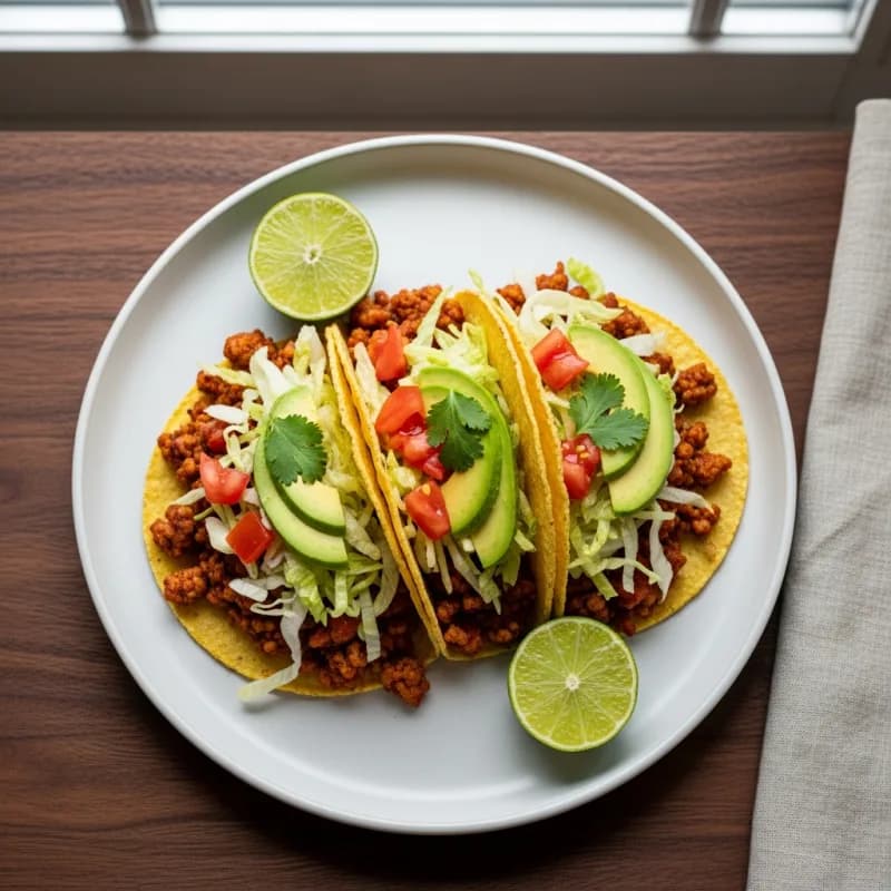 Simple Ground Turkey Tacos
