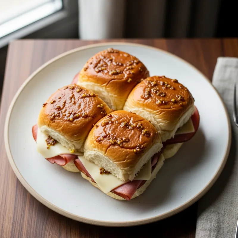 Ham and Cheese Sliders