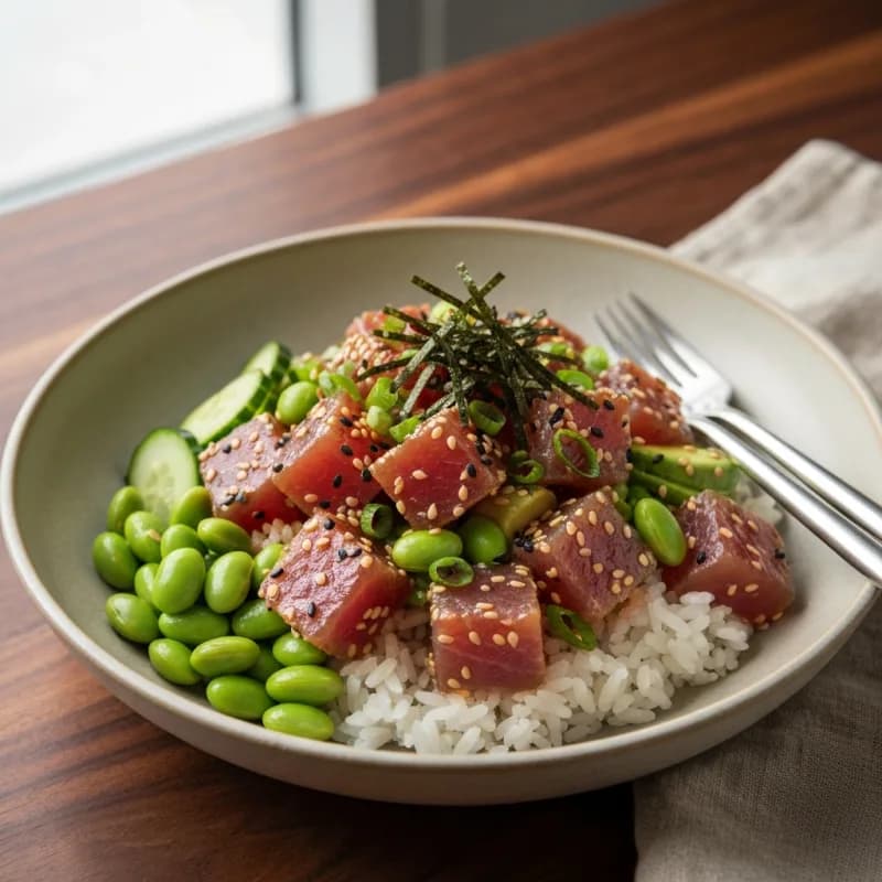 Hawaiian Poke Bowls