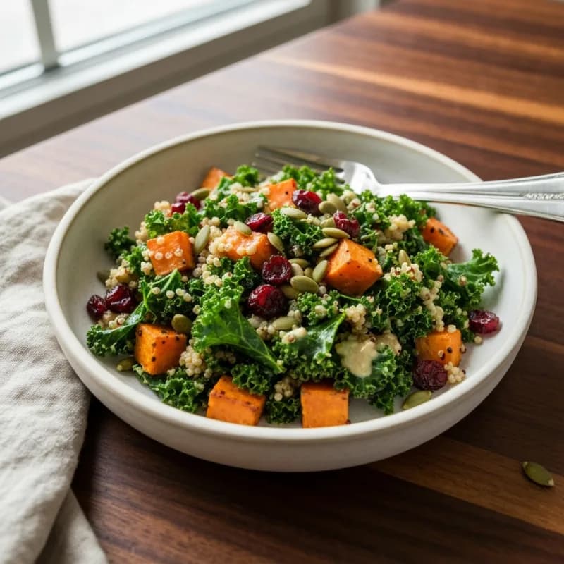 Hearty Kale and Quinoa Salad