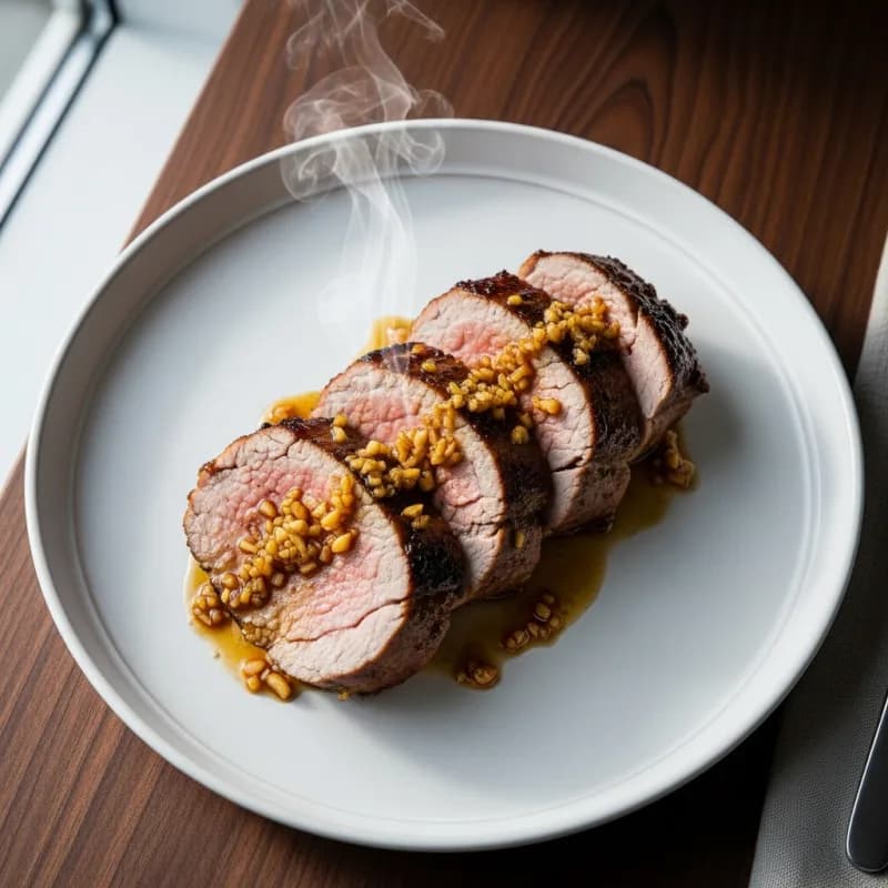 Honey Garlic Pork Tenderloin