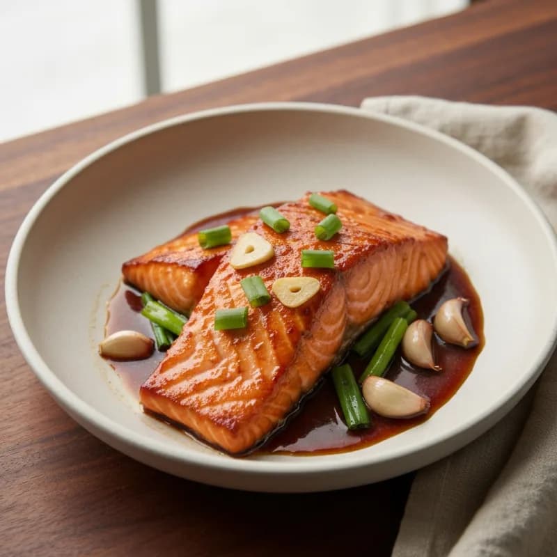 Honey Soy Glazed Salmon