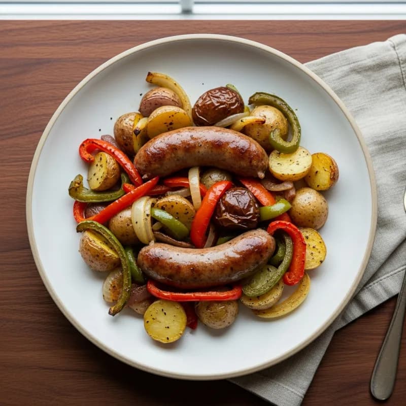 Italian Sausage with Peppers and Potatoes