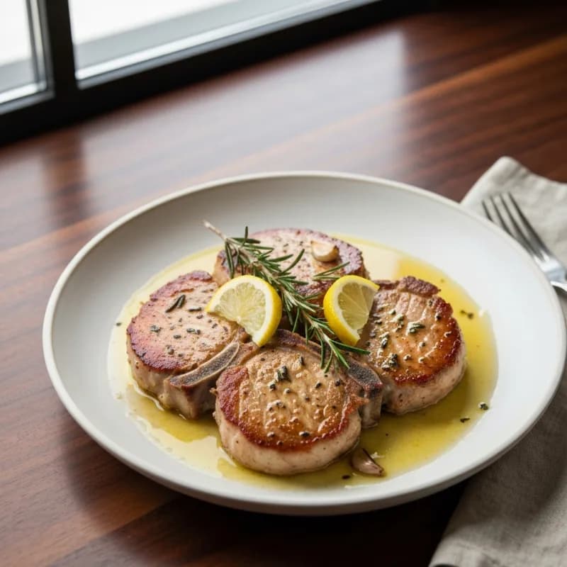 Lemon Herb Pork Chops