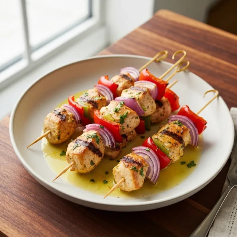 Mediterranean Chicken Skewers