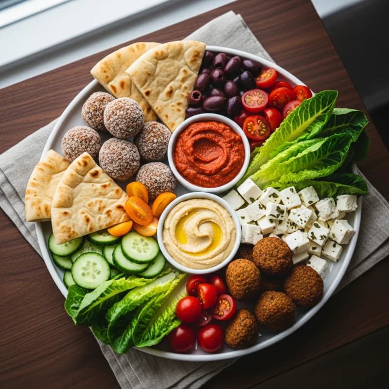 Mediterranean Mezze Plate