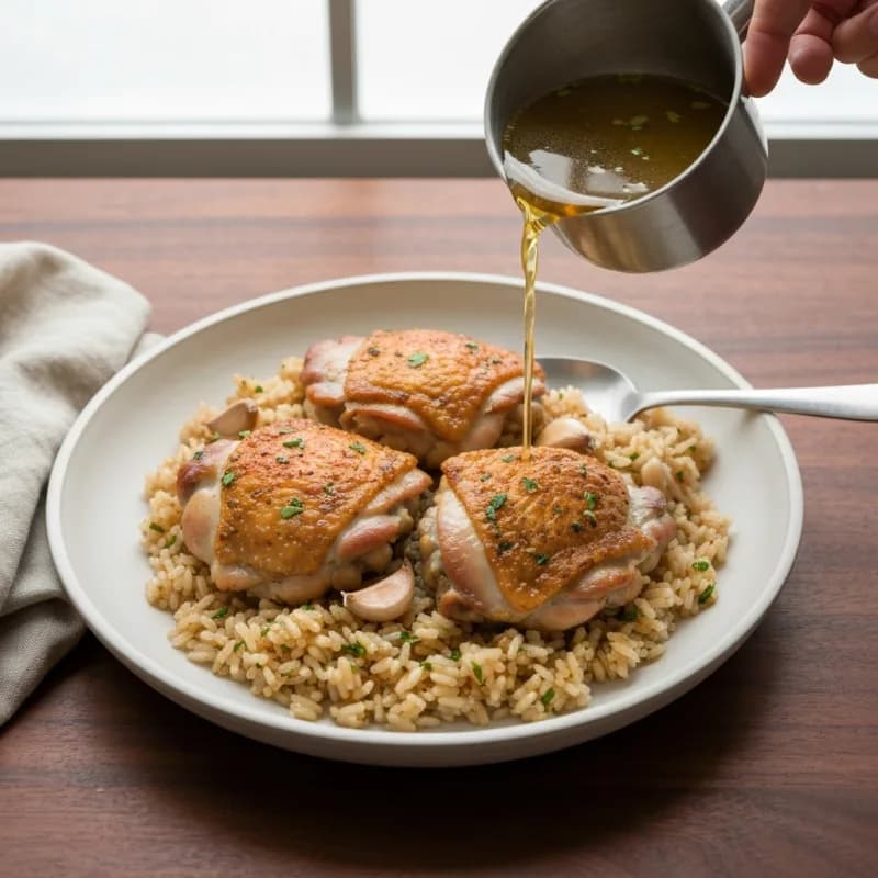 One-Pan Chicken and Rice