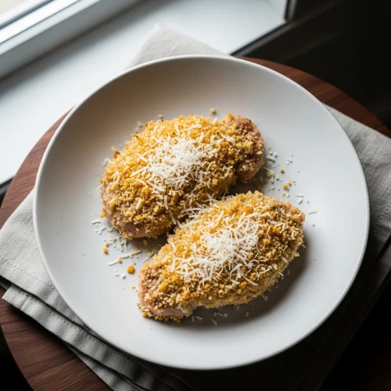 Parmesan Crusted Pork Chops