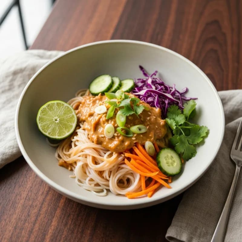 Peanut Noodle Bowls
