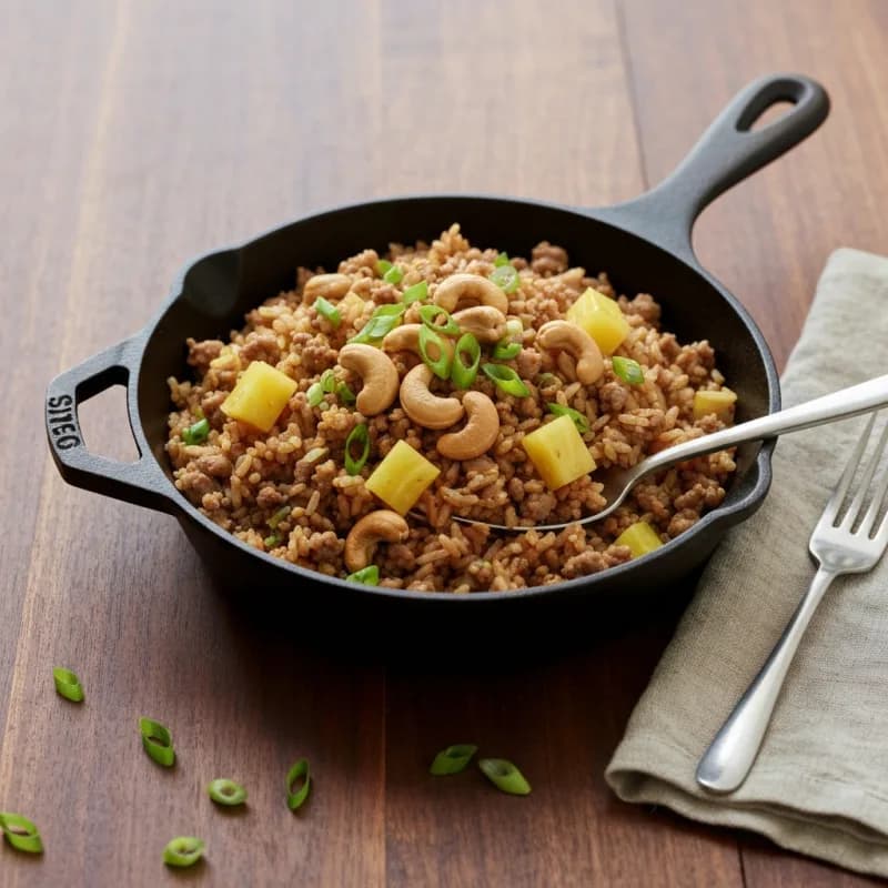 Pork and Pineapple Fried Rice