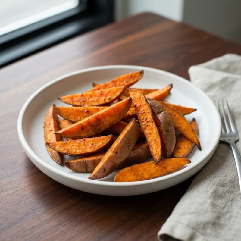 Roasted Sweet Potato Wedges