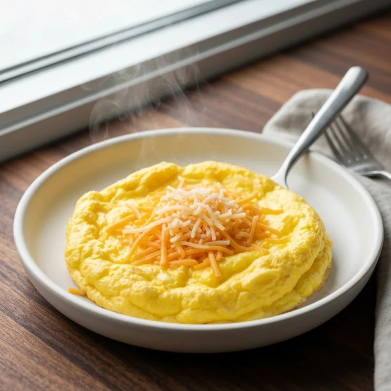 Simple Cheese Omelets