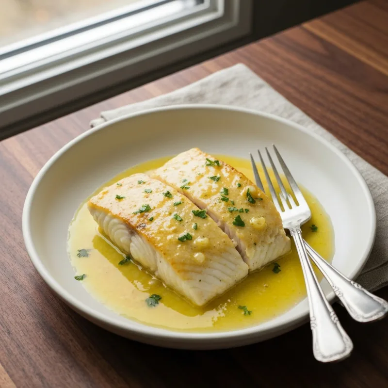 Simple Lemon Butter Fish