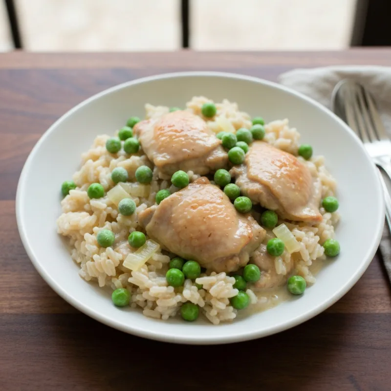 Slow Cooker Chicken and Rice