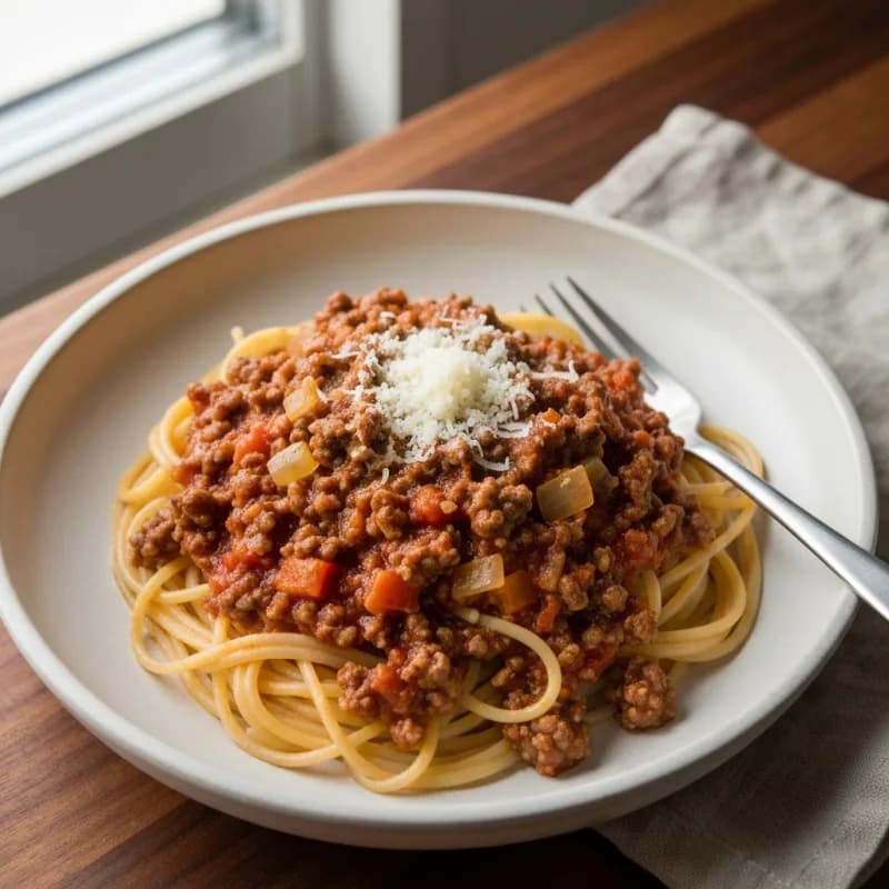 Classic Spaghetti Bolognese