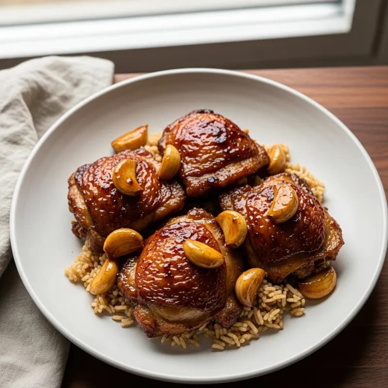 Spicy Honey Garlic Chicken