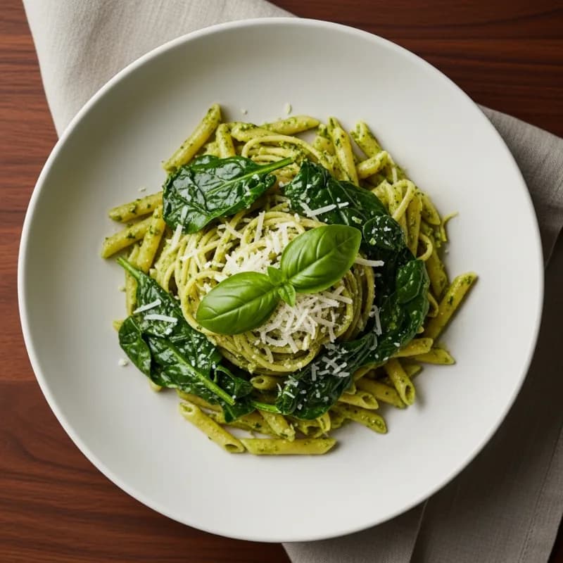 Spinach Pesto Pasta