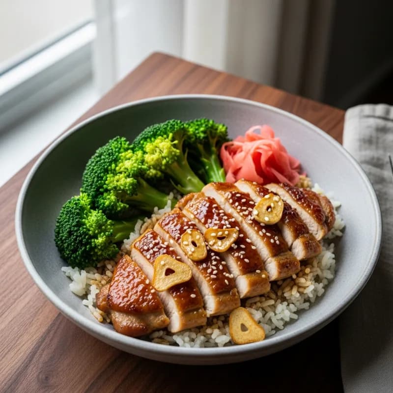 Teriyaki Chicken Rice Bowls