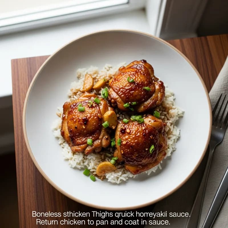 Teriyaki Chicken Thighs