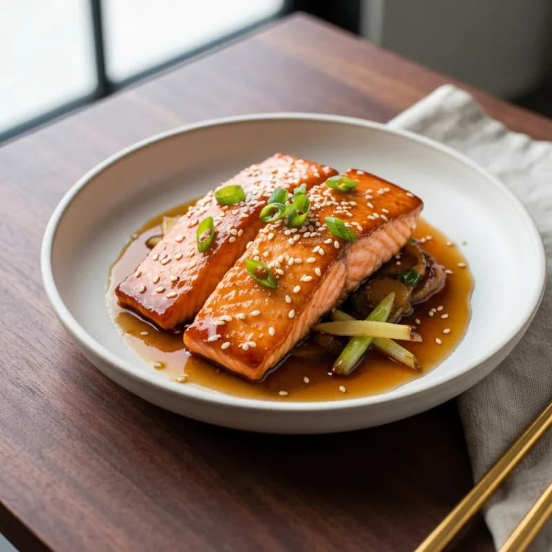 Honey Teriyaki Salmon