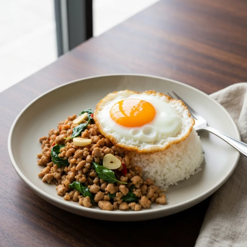 Thai Basil Chicken (Pad Krapow Gai)