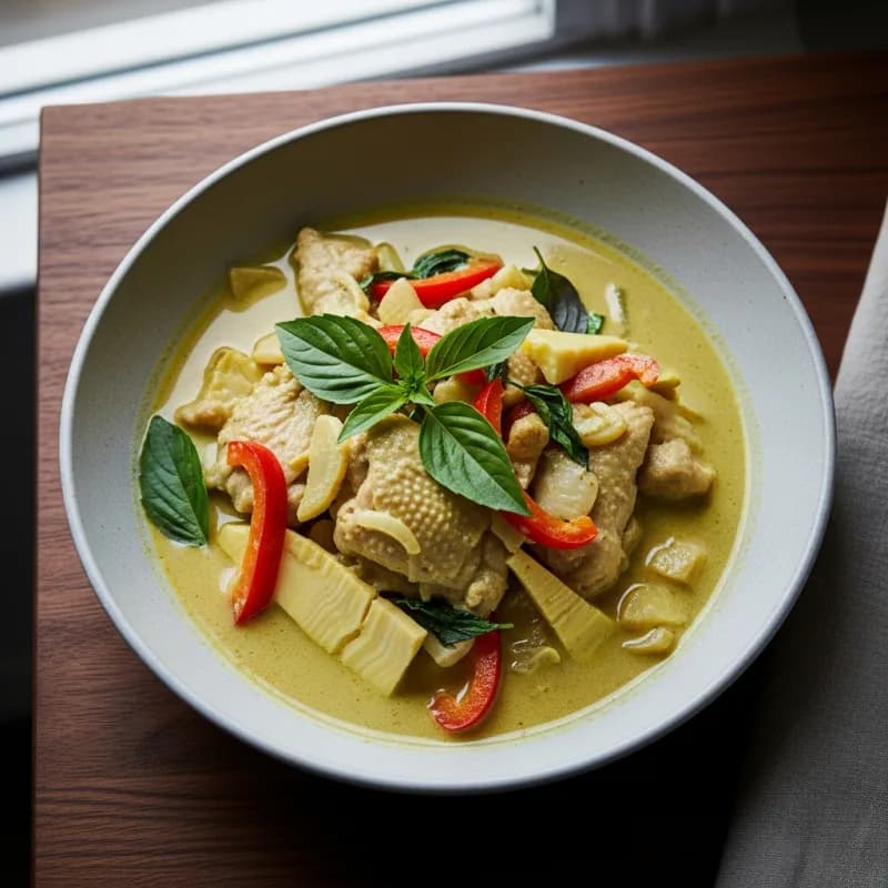 Thai Green Curry with Chicken
