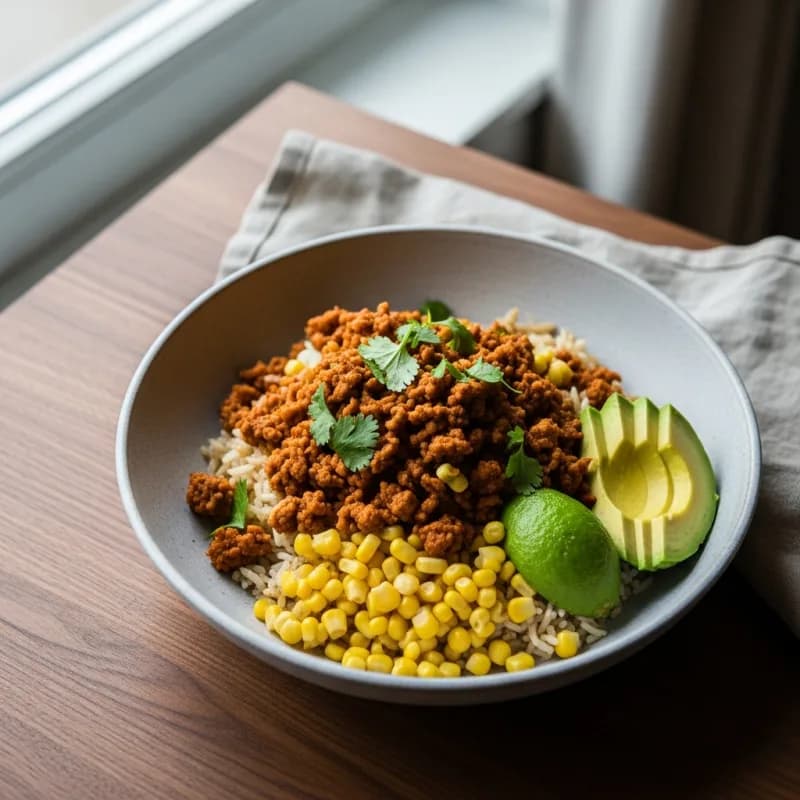 Turkey Taco Bowls