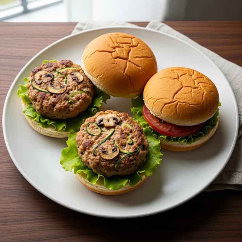 Turkey Veggie Burgers