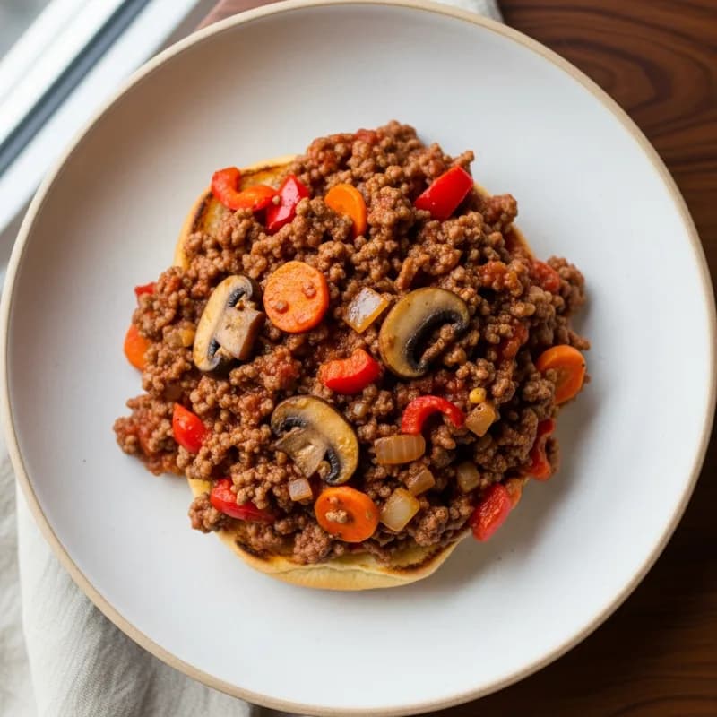 Veggie-Loaded Sloppy Joes