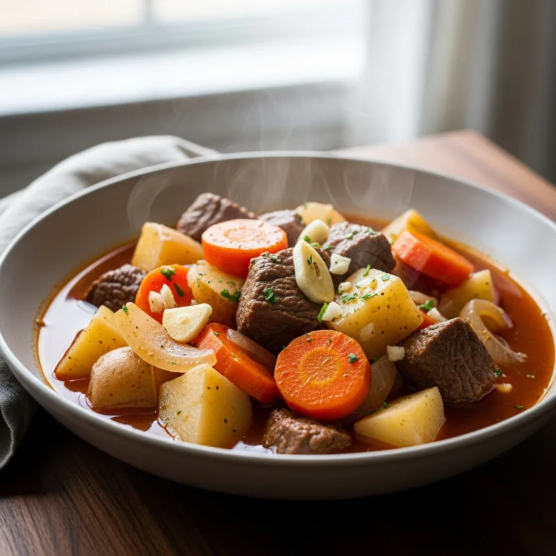 Weeknight Beef and Potato Stew