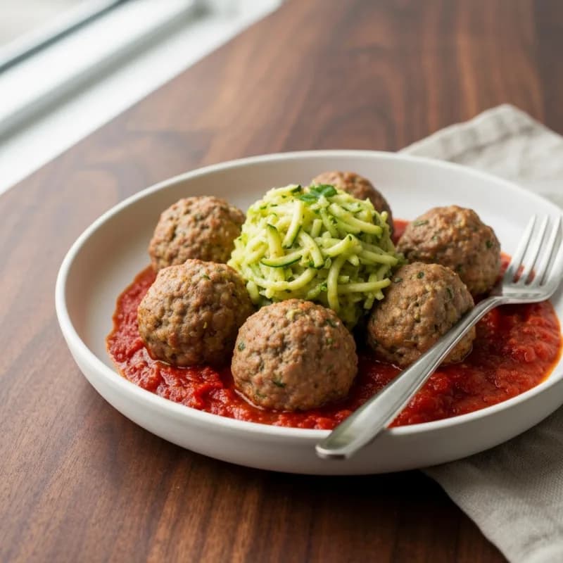 Zucchini Meatballs