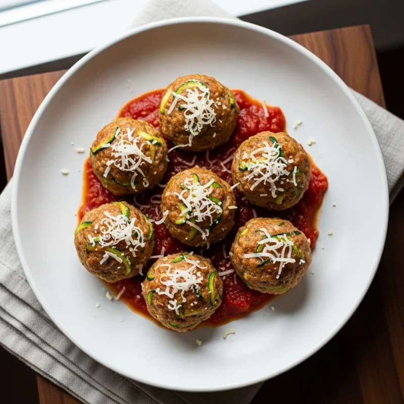 Zucchini Turkey Meatballs
